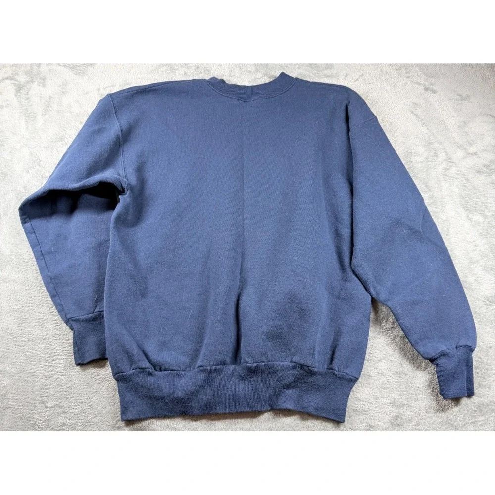 Vtg 1998 Denver Broncos Football Sweatshirt Navy NFL Crewneck Mens M